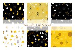 Christmas Scandinavian Greeting Cards and Seamless Patterns Product Image 2