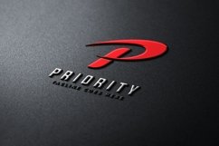 Priority P Letter Logo Product Image 3