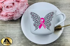 Breast Cancer SVG RIBBON SVG Awareness SVG Survivor SVG Product Image 7