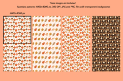 Cozy Autumn Seamless Pattern and Digital Paper Bundle Product Image 8