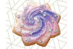 Halloween Cookie Clipart PNG, Spooky Sugar Treat Art Product Image 5