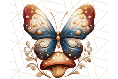 Jewel Toned Butterfly PNG Clipart, Vibrant Butterflies Product Image 5