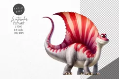Dinosaur clipart, Dino clipart, Kids sublimation Product Image 1