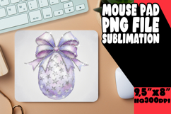 Unique Mouse Mat Sublimation Style, Easter Egg Product Image 1