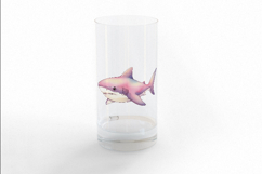 Cute Great White Shark Ocean Predator PNG Summer Sea Animal Product Image 3