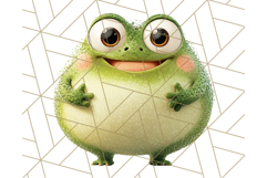 Chunky Kawaii Woodland Critters PNG Clipart, Cute Animals Product Image 5