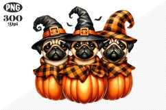 Halloween Dog Sublimation - Clipart PNG Design Product Image 1