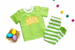 Easter Sublimation Alphabet Clipart Printable Lettering Set Product Image 10