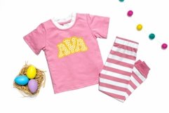 Easter Sublimation Alphabet Clipart Printable Lettering Set Product Image 11