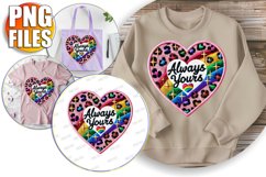 Bright TOTE BAG Designs PNG, Valentines Product Image 1