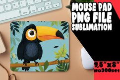 Creative Bird Pattern Mouse Pad Product Image 1