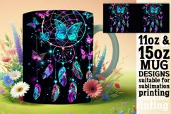 Mystical Dreamy Butterfly Mug - 15oz/11oz Product Image 1