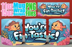 Graceful days sublimation mug wrap, Love Product Image 1