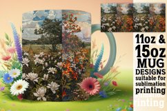 Breathtaking Landscape Mug Wrap Sublimation 11oz/15oz Product Image 1