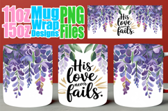 Bright outlooks 11oz 15oz sublimation wrap, Christian Product Image 1