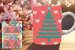 Joyful 15oz Mug Wrap Png Artwork , Holiday Product Image 1