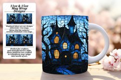 Autumn Magic Stained Glass Mug 11oz 15oz Wrap Product Image 1