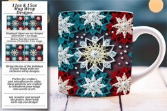 Yuletide Crochet 3D Sublimation Mug Wraps Product Image 1