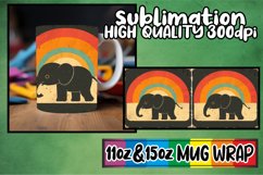 Old-School Animal Mug Wrap 11oz 15oz Selection Product Image 1