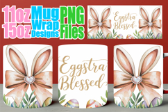 Gentle vibes sublimation print wrap, Easter Bow Product Image 1