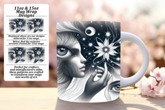 Charming 11oz Mug Wrap Png Design , Mystic Product Image 1
