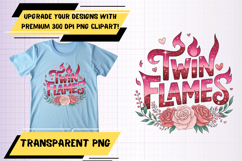 Elegant PNG Template for Tote Bag Prints , Valentines Product Image 1