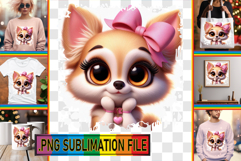 RADIANT PNG Art for TSHIRTS, 3D Dog Product Image 1