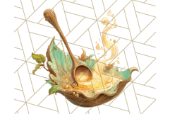 Woodland Potion Clipart Forest Apothecary Elements PNG Product Image 5