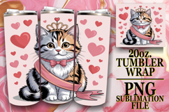 Cute Animal and Flower Tumbler Wrap Spring 20oz Product Image 1