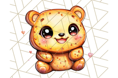 Sweet Treat Face PNG Clipart, Cute Kawaii Dessert Art Png Product Image 5