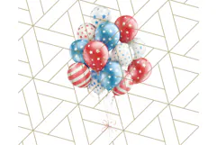 Patriotic Accessories Clipart PNG for 4th of July Product Image 5