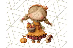 Scarecrow Festival Friends PNG Clipart Product Image 5