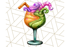 Summerween Tropical Treats Clipart PNG, Halloween Desserts Product Image 5