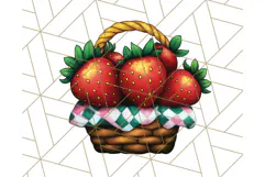 Strawberry Fruit PNG Clipart, Adorable Kawaii Characters Png Product Image 5