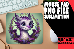 cheerful Desk pad PNG magic, Dragon Product Image 1