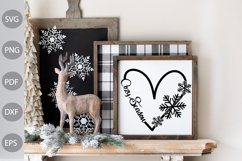 Cozy Season With Snowfalke - Winter Holiday Christmas SVG Product Image 3