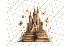 Cottagecore Butterfly and Book PNG Clipart Reading Elements Product Image 5