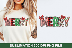 Merry Sublimation - Christmas PNG Design Product Image 1
