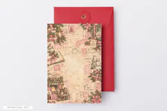 Reading Christmas Junk Journal Pages Product Image 5