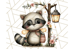 Forest Fairy Garden Creatures PNG, Whimsical Woodland Art Product Image 5