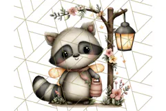 Forest Fairy Garden Creatures PNG, Whimsical Woodland Art Product Image 5