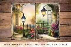Printable Junk Journal Pages garden 1 Product Image 1