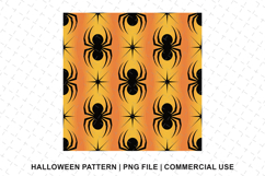 Halloween Spider Pattern Png | Sublimation | Digital Paper Product Image 1