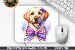 Funny Dog Mouse Pad Sublimation, Animals Mouse Pad PNG Product Image 1