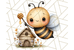 Cute Insects Clipart, Cartoon Bugs, Bug PNG Illustrations Product Image 5