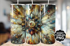 Stained On Stained Glass Tumbler Warp - Tumbler Design Product Image 1