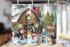Farm Animals Tumbler Wrap - Christmas Tumbler Design Product Image 1