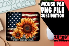 Flag and Sunflower Sublimation Artistry Product Image 1