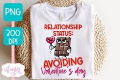 Anti Valentine&#039;s day PNG sublimation, Sarcastic valentines Product Image 2