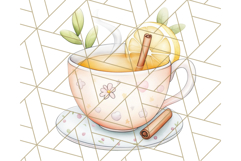 Tea Time Animal Clipart PNG Woodland Forest, Cottagecore Png Product Image 5